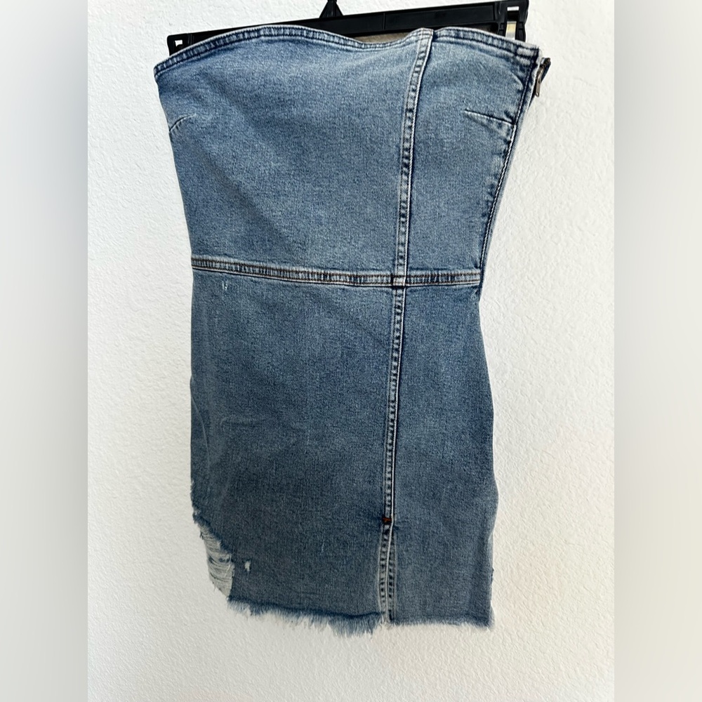 SER.O.YA Leighton Dress blue denim mini dress Size‎ Small - Picture 10 of 17
